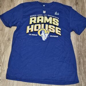 NFL Los Angeles Rams‎ House Super Bowl LVI. Fanatics Brand Mens Large. NWOT